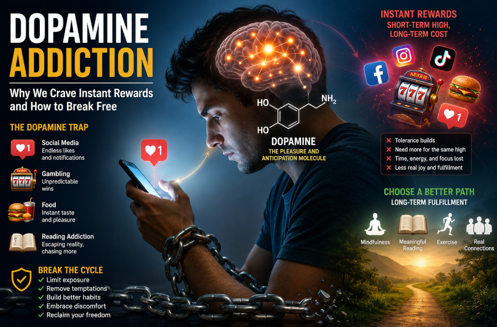 Dopamine Addiction: How Modern Technology Hijacks Your Brain and What to Do About It